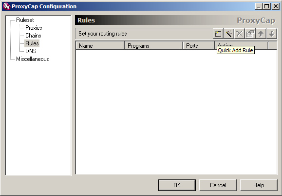 proxycap hostname port